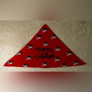 Disney Cruise Line Pirates of the Caribbean Mickey Mouse Triangle Scarf Bandana